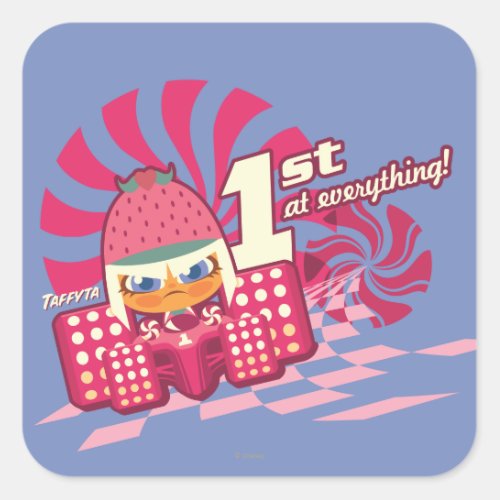 Taffyta 1st at Everything Square Sticker