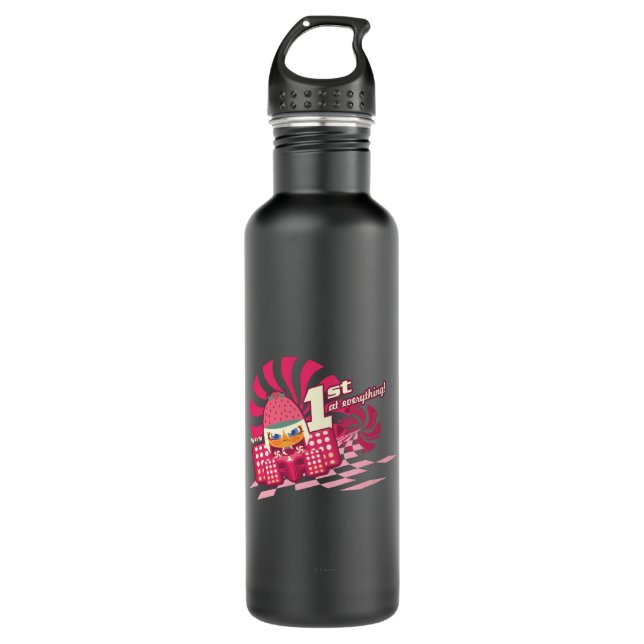 Taffyta: 1st at Everything! Stainless Steel Water Bottle (Front)