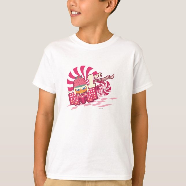 Taffyta: 1st at Everything! T-Shirt (Front)