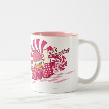 Taffyta: 1st At Everything! Two-tone Coffee Mug by wreckitralph at Zazzle