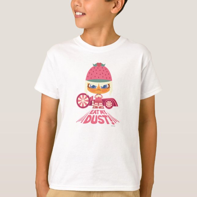 Taffyta: Eat My Dust T-Shirt (Front)