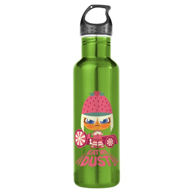 Taffyta: Eat My Dust Water Bottle (Front)