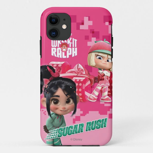 Taffyta & Vanellope Case-Mate iPhone Case (Back)