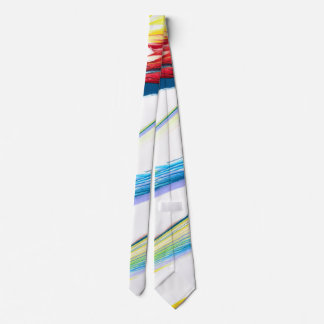 Tag Along 3 Wild Striped Abstract Neck Tie