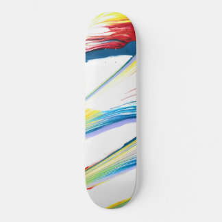 Tag Along 3 Wild Striped Abstract Skateboard Deck