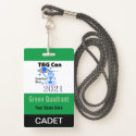TAG Con 2021 - Green Quadrant - Cadet Badge