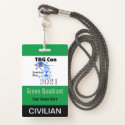 TAG Con 2021 - Green Quadrant - Civilian Badge