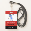 TAG Con 2021 - Red Quadrant - Cadet Badge