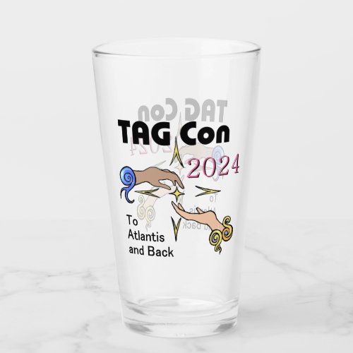 TAG Con 2024 Glass Tumbler