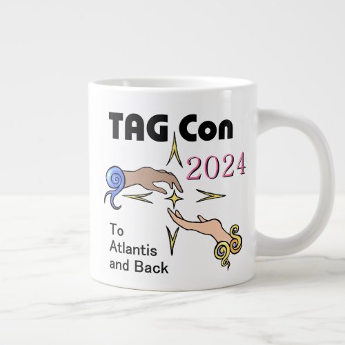 TAG Con 2024 To Atlantis and Back _ Jumbo Mug