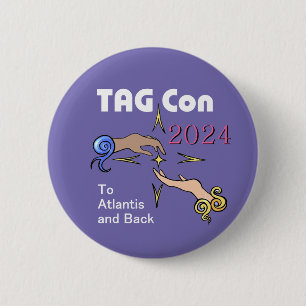 TAG Con 2024 - To Atlantis and Back PURPLE Button