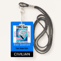 TAG Con 2026 - Blue Quadrant - Civilian Badge