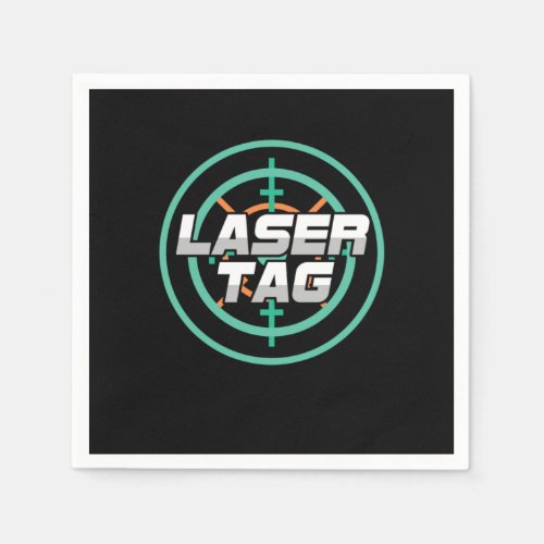 Tag Game Team Laser Guns Fire Shooting Infrared Be Napkins