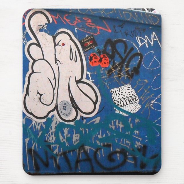 "Tag" Graffiti Mouse Pad (Front)