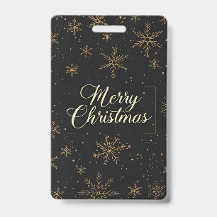 Tag-Merry Christmas Badge