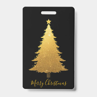 Tag-Merry Christmas Badge