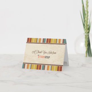 TAG Thank You Note Card