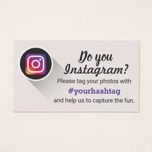 Tag Your Event Photos Instagram Hashtag