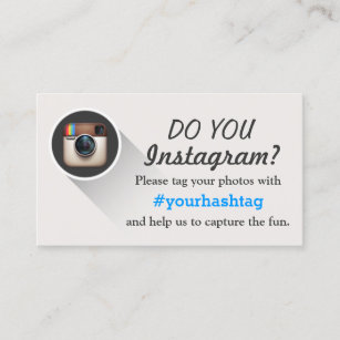 Instagram Business Cards Zazzle