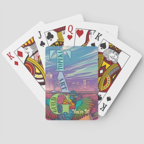 TAG You're it .  Classic  Playing Cards