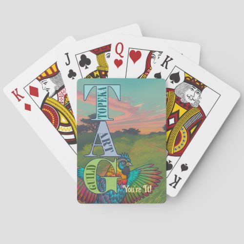 TAG You're it .  Classic  Playing Cards