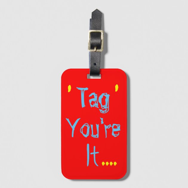 Funky outlet luggage tags