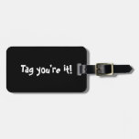 Tag You&#39;re It! Personalized Monogram Luggage Tag at Zazzle