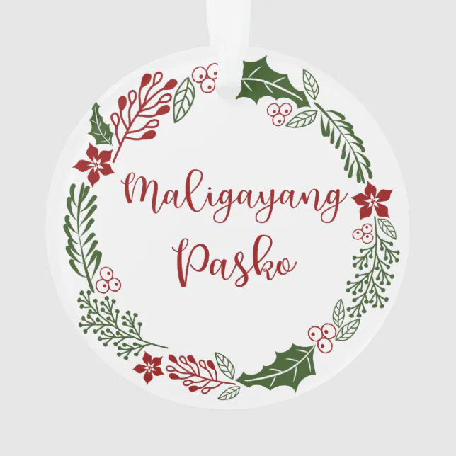 Merry christmas in tagalog images