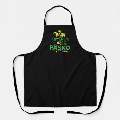 Tagalog Philippines Spirit of Christmas Apron