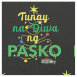 Tagalog Philippines Spirit of Christmas Fabric