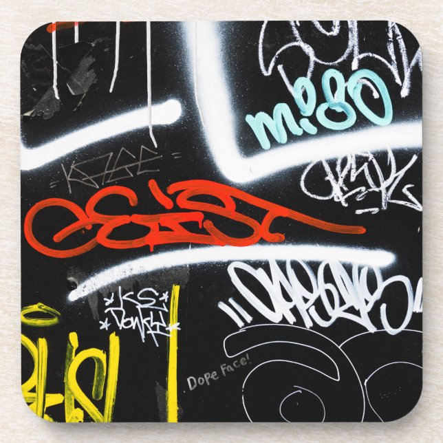 tagged beverage coaster (Front)
