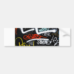 tagged bumper sticker