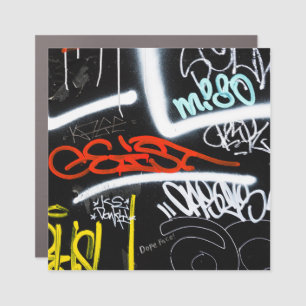 tagged car magnet