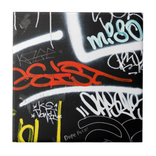 tagged ceramic tile