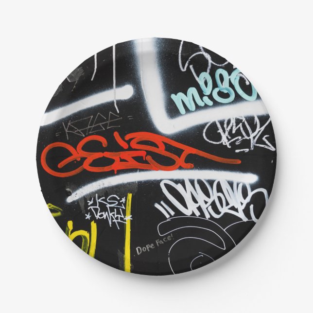 tagged paper plates (Front)