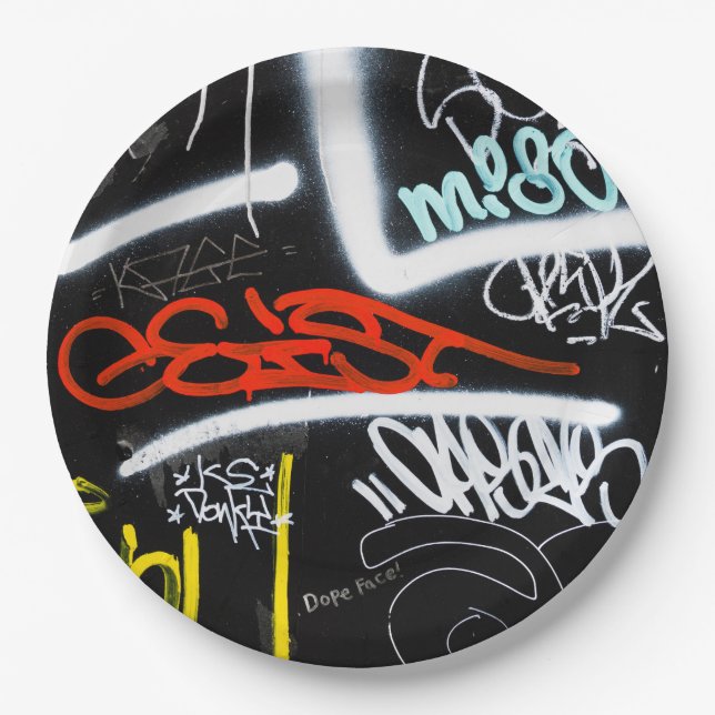 tagged paper plates (Front)