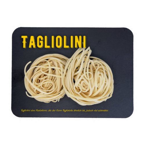 Tagliolini Italienisches Restaurant Rezept zutat  Magnet