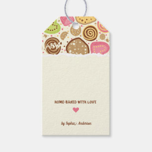 Tags for homebaked gifts, baking gift tags