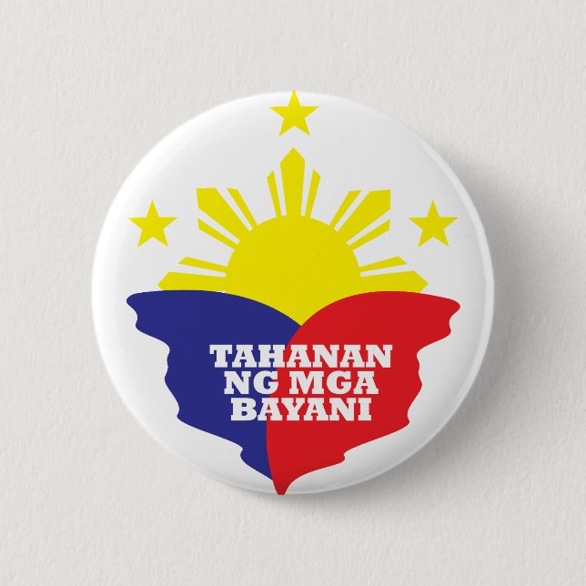 Tahanan Ng Mga Bayani Pinback Button (Front)
