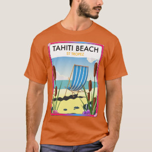 Tahiti Beach St Tropez France T-Shirt