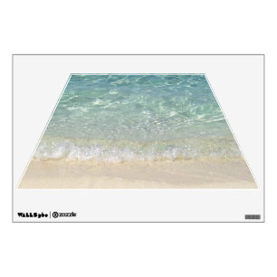 Tahiti Beach Wall Decal Trapezoid