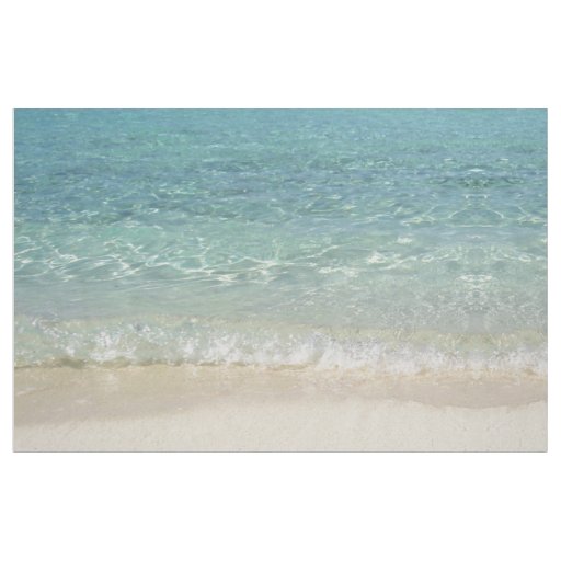 Tahiti Blue Tropical Water Fabric