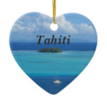 Tahiti Ceramic Ornament