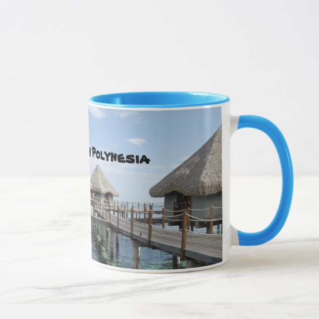 Tahiti, French Polynesia Mug (Right)