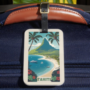 Tahiti Luggage Tag