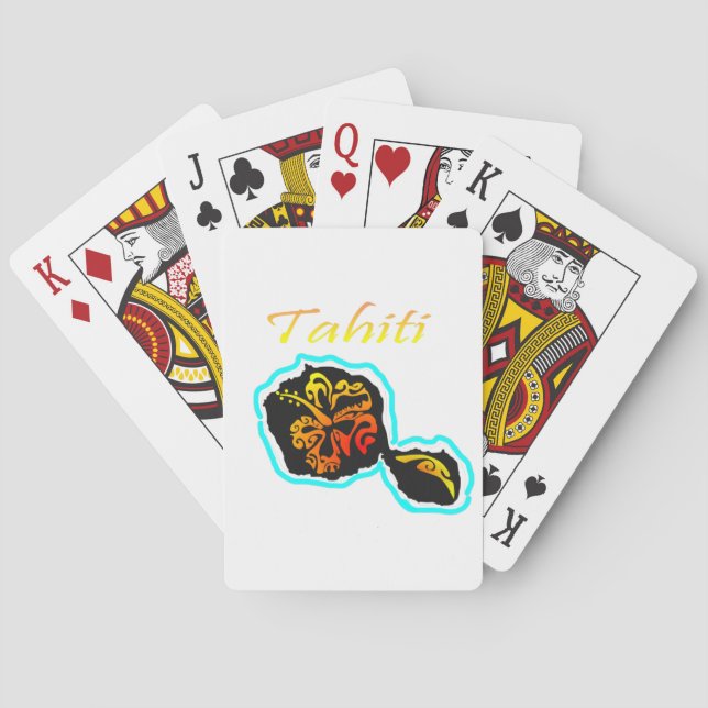 TAHITI POKER CARDS (Back)