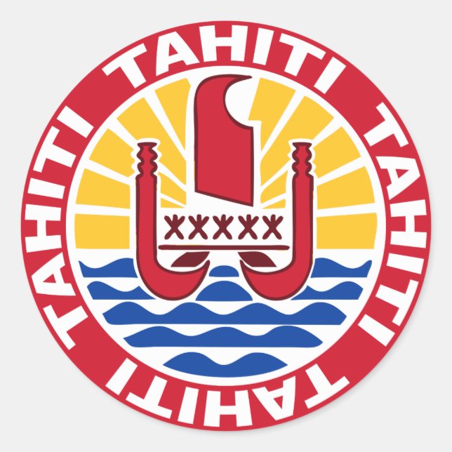 Tahiti sticker (Front)