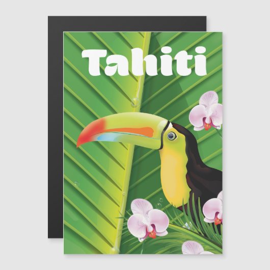 Tahiti Toucan travel print (Front/Back)