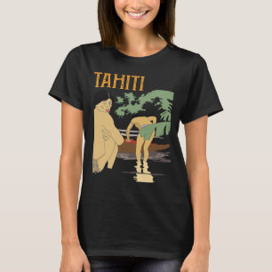 Tahiti Tropical Beach Retro Travel T-Shirt