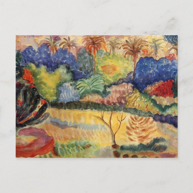 Tahitian Landscape - Gauguin Postcard (Front)